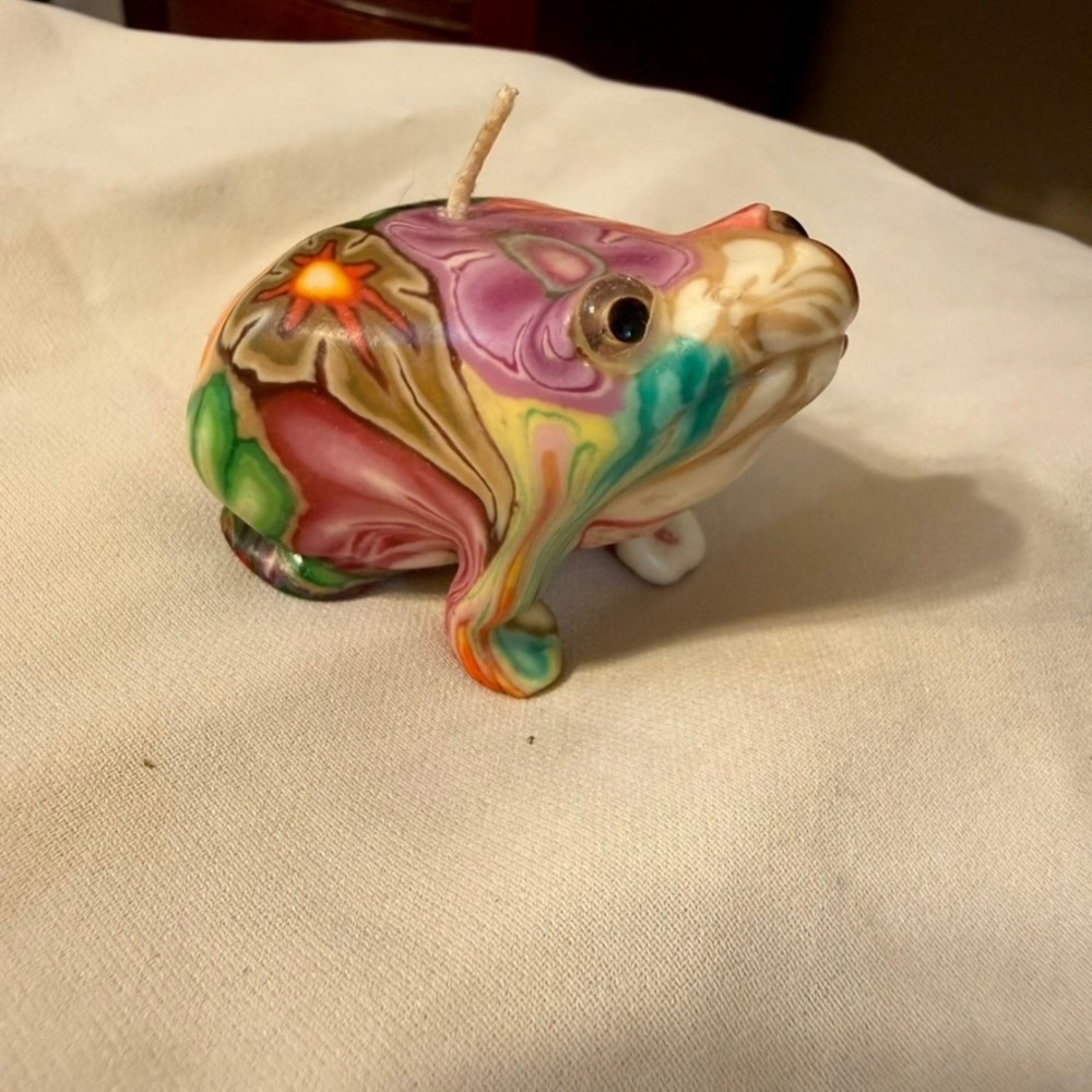 Shanghai Pacific Frog Candle Unisex OS Multicolor Good Psychedelic Millefiori